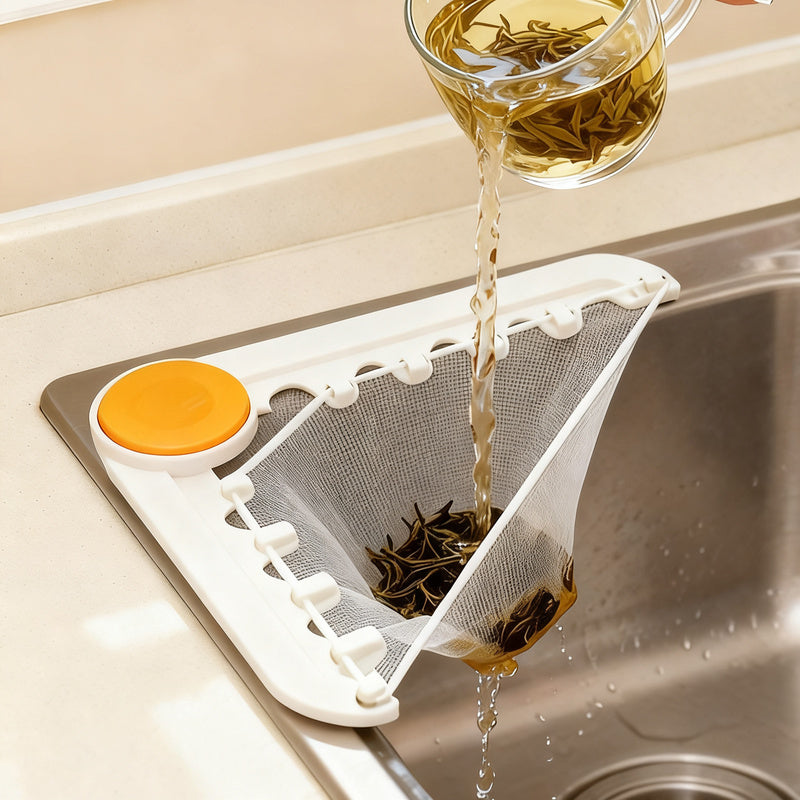 Spülbecken-Filtersieb mit Saugnapf
