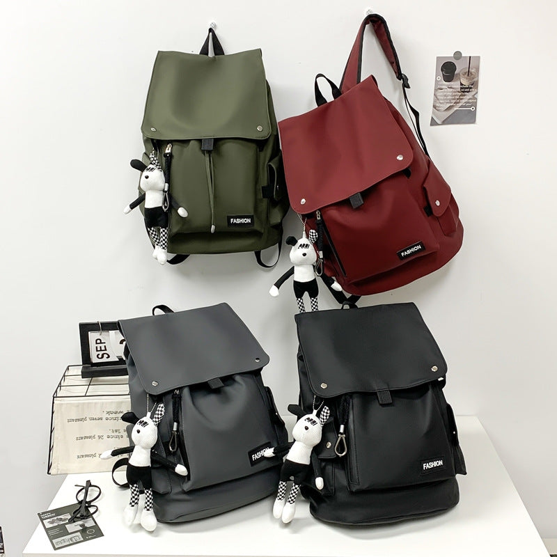 Rucksack aus PU, atmungsaktiv, Farbmix