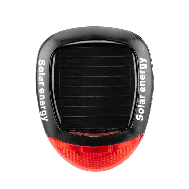 Fahrrad-Rücklicht mit Solarantrieb