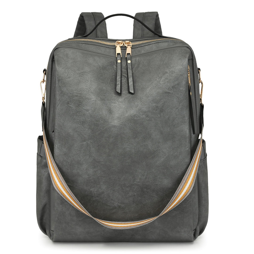 Damen-Rucksack aus PU, europäischer Stil