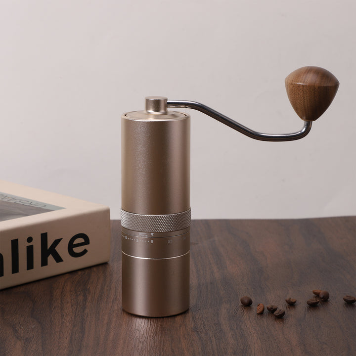 Handkaffeemühle, italienisch, 3–5 Tassen, Edelstahl