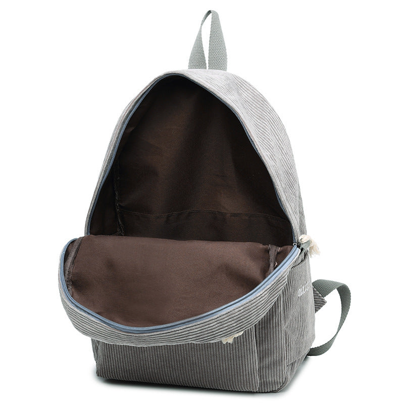 Cordstoff-Rucksack, 20–35 L, wärmend