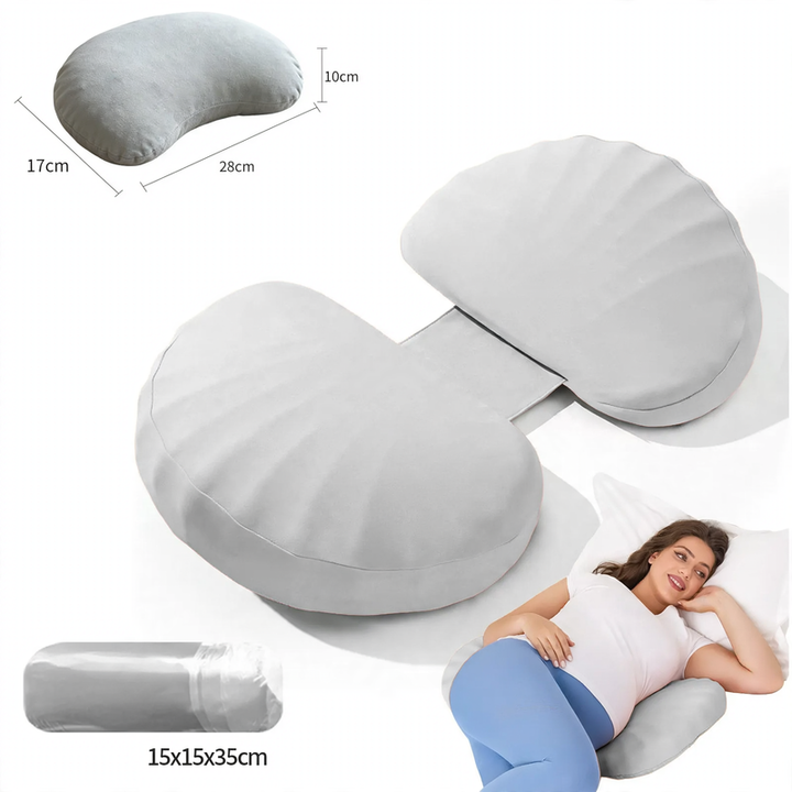 Seitenschläferkissen aus Memory-Foam für Schwangere