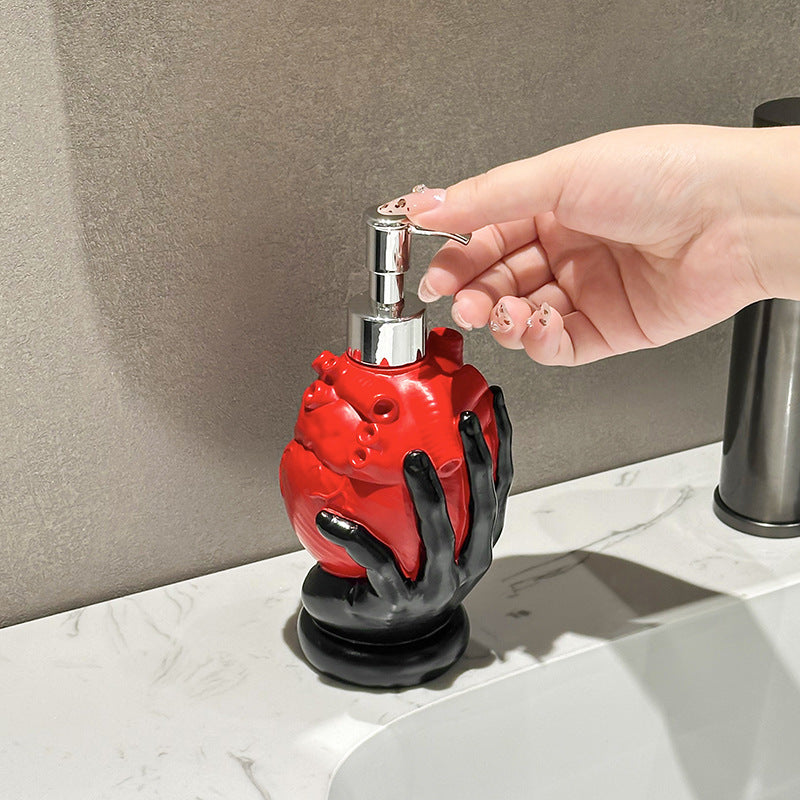 Herz-Pumpflasche, elegantes Design
