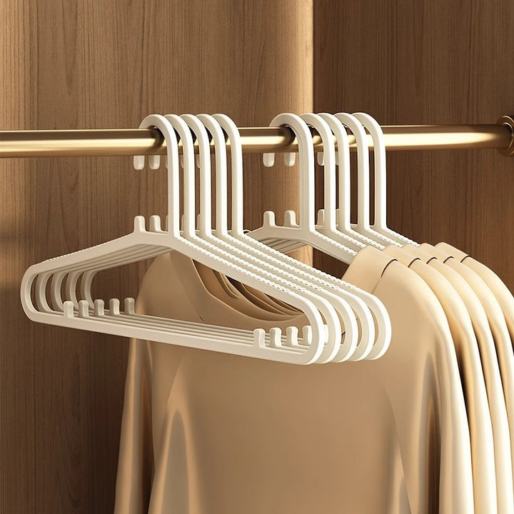 Kunststoff-Kleiderbügel mit Rutschschutz, 5–50 Stück