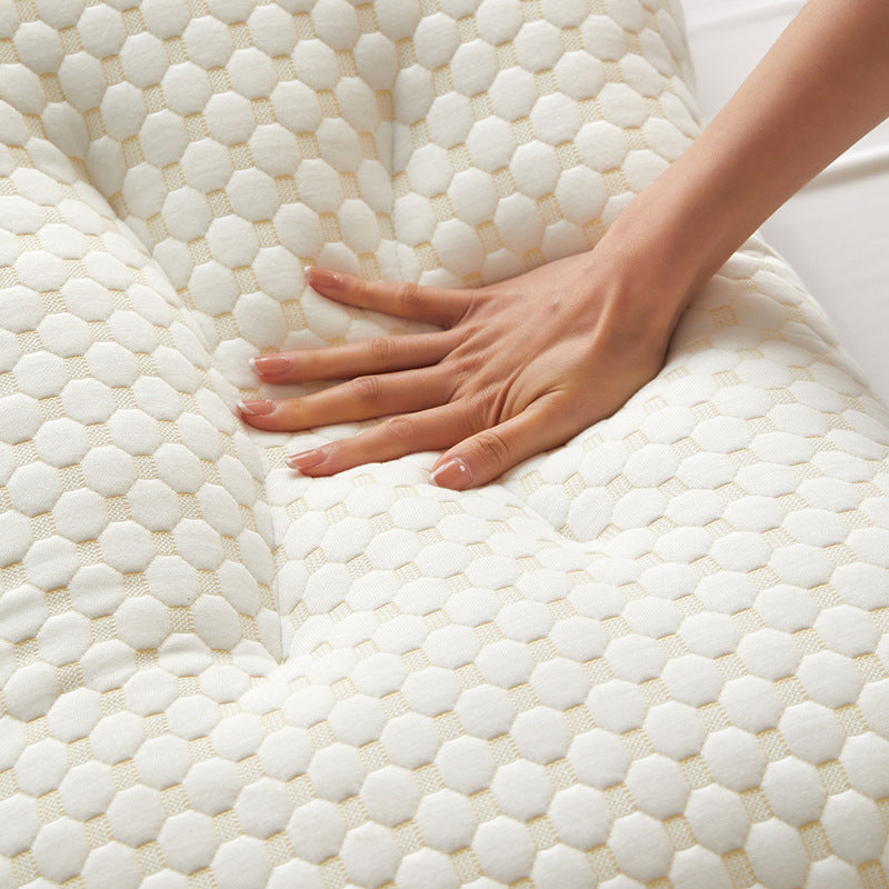 Kopfkissen 48×74 cm, Nadelstoff, 6–8 cm Höhe