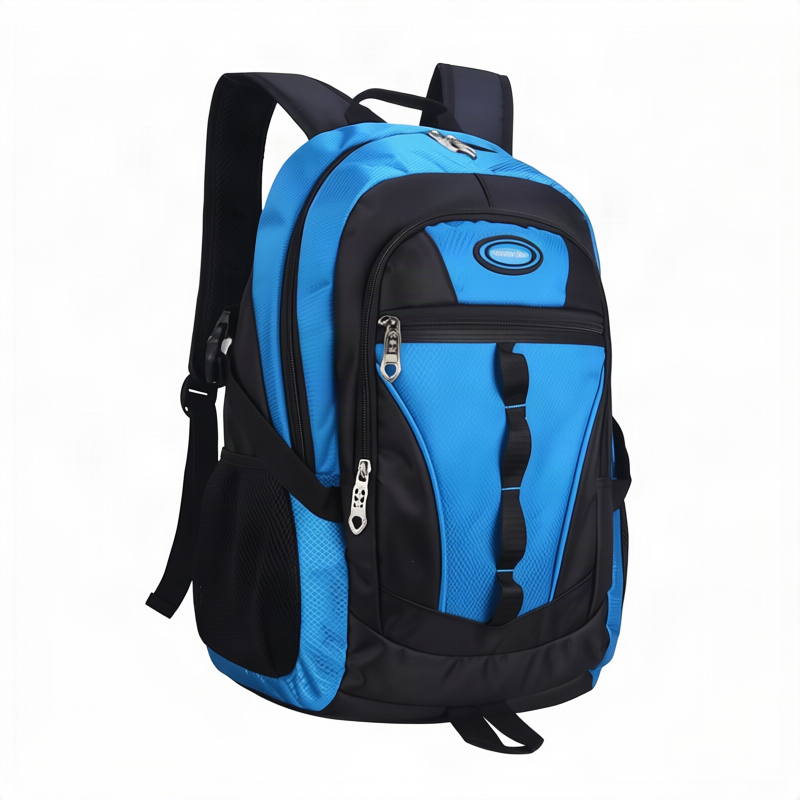 Schülerrucksack, Polyester, Streifenmuster
