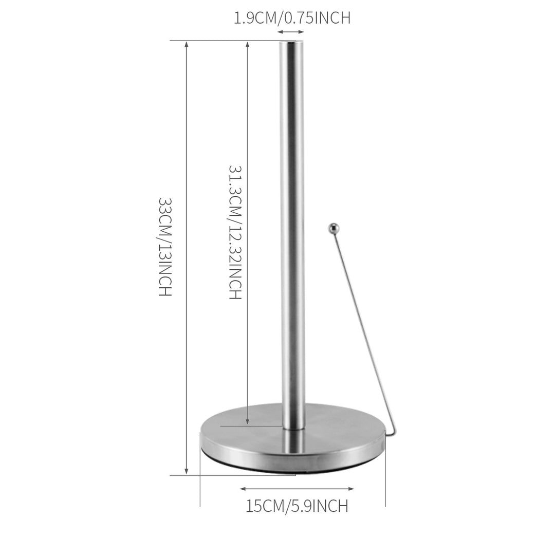 Küchenrollenhalter aus Edelstahl