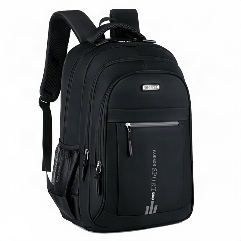 Nylon-Rucksack, 36–55 L, atmungsaktiv