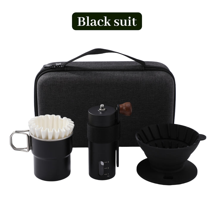Handaufguss-Kaffee-Geschenkset, 14–15-teilig