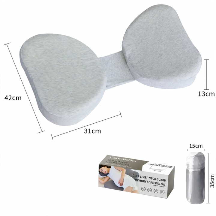 Schwangerschaftskissen Memory-Foam, Bonbonform
