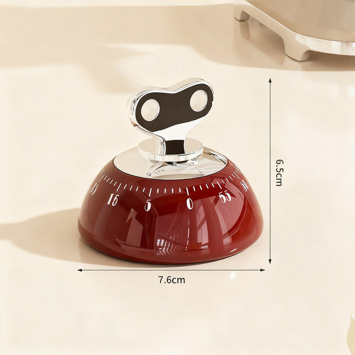 Mechanischer Küchen-Timer mit Magnethalter