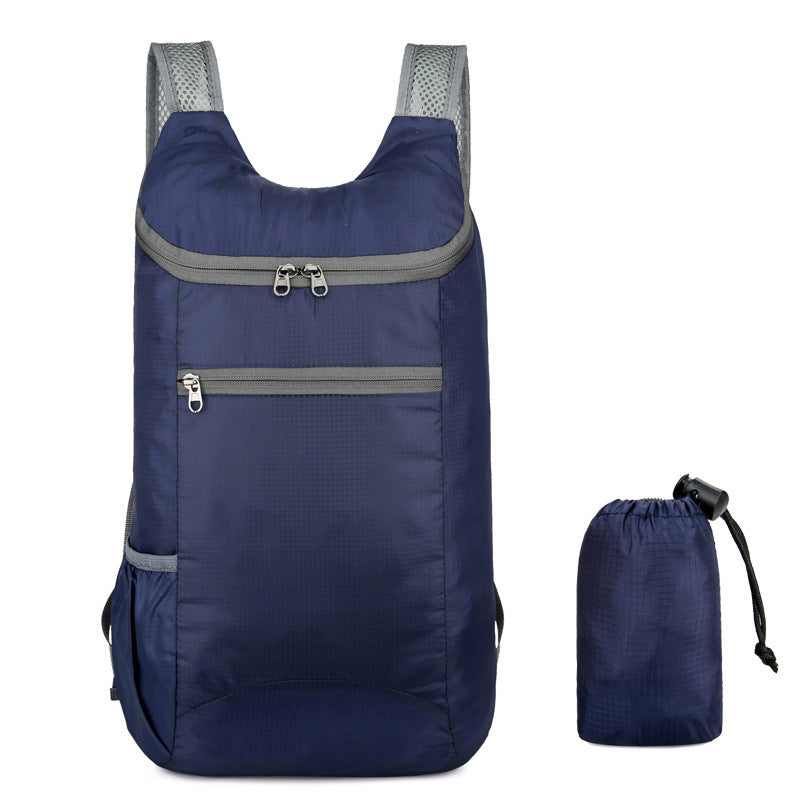 Oxford-Rucksack, faltbar, 20–35 L, schnelltrocknend