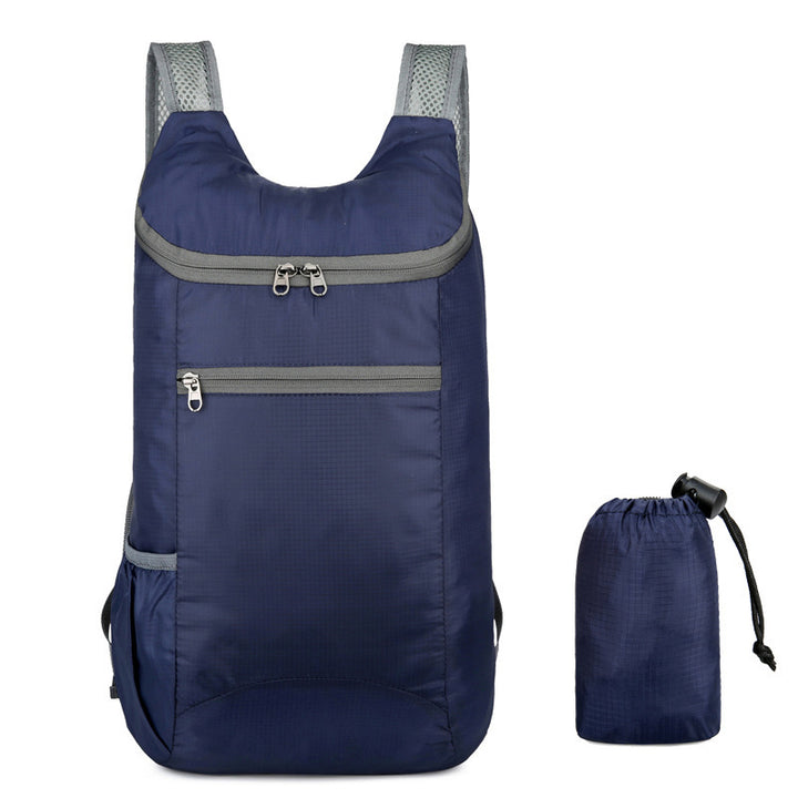 Oxford-Rucksack, faltbar, 20–35 L, schnelltrocknend