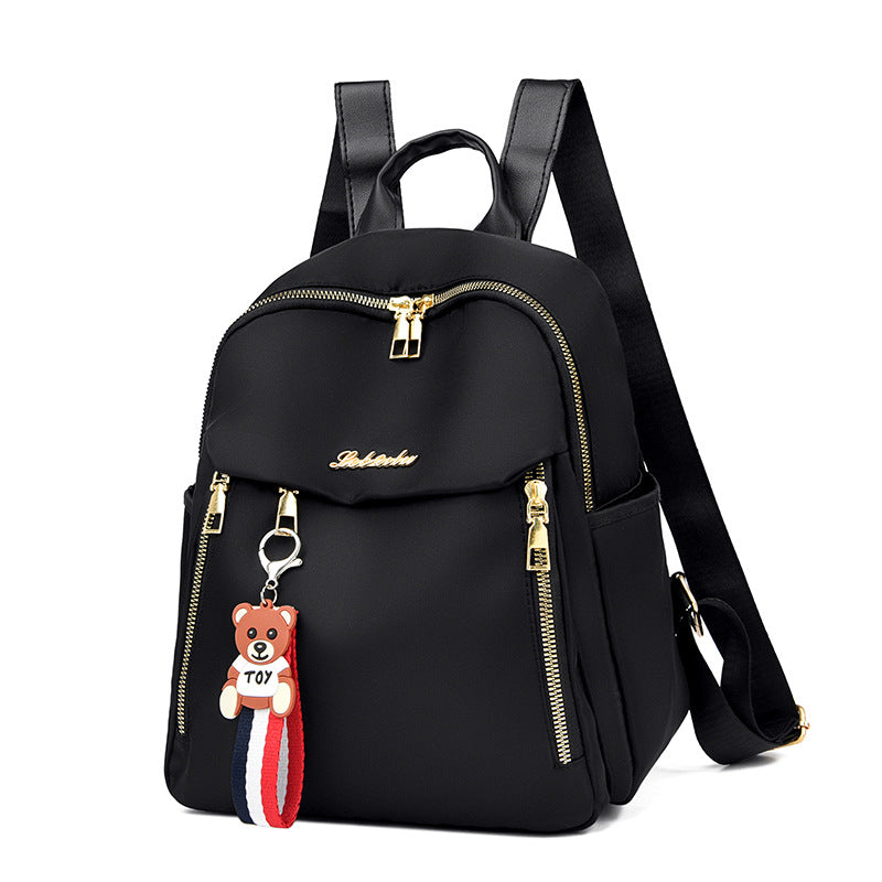 Oxford-Rucksack Damen, 25×12×29 cm, atmungsaktiv