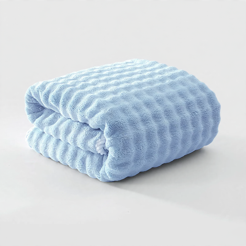 Fleece-Wolldecke, 800–1000 g, vier Jahreszeiten