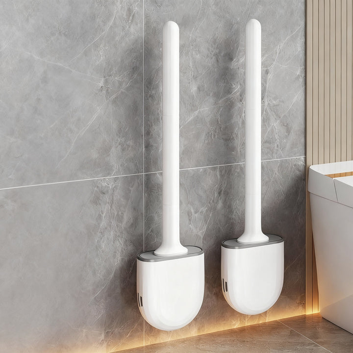 Toilettenbürste aus Silikon, wandhängend