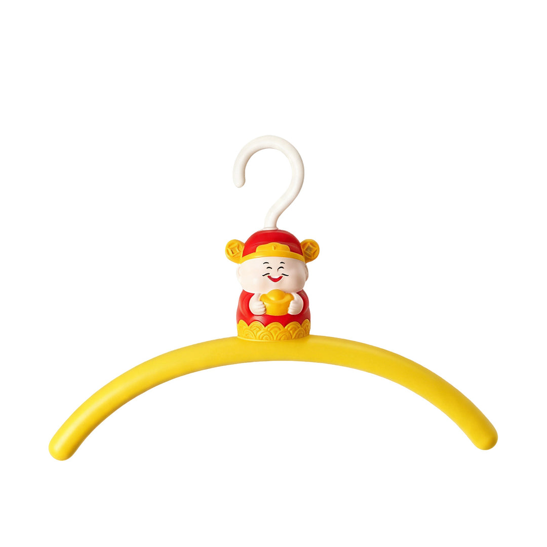 Kleiderbügel mit Rutschschutz, bunt
