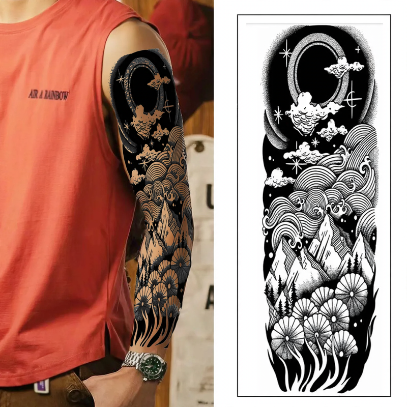 Temporäre Tattoo-Aufkleber, verschiedene Motive