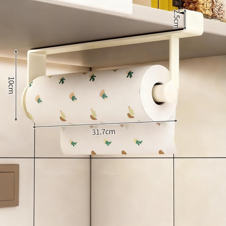 Küchenrollenhalter aus Kohlenstoffstahl, wandmontierbar
