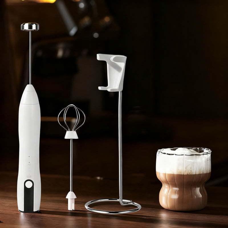 Elektrischer Milchaufschäumer, USB-C, mehrere Funktionen