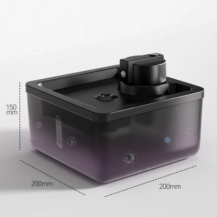 Intelligenter Katzenwasserspender mit Sensor und UV-Sterilisation