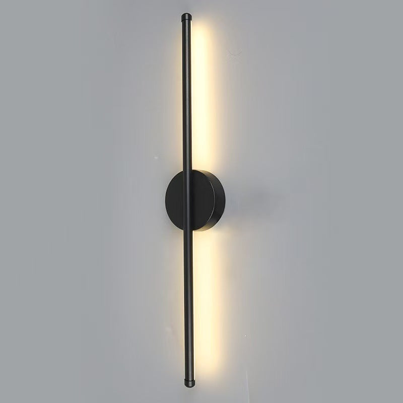 LED-Wandleuchte modern, Aluminium, Silikon