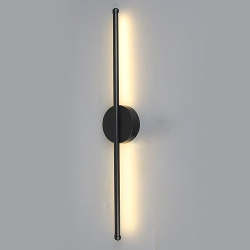 LED-Wandleuchte modern, Aluminium, Silikon