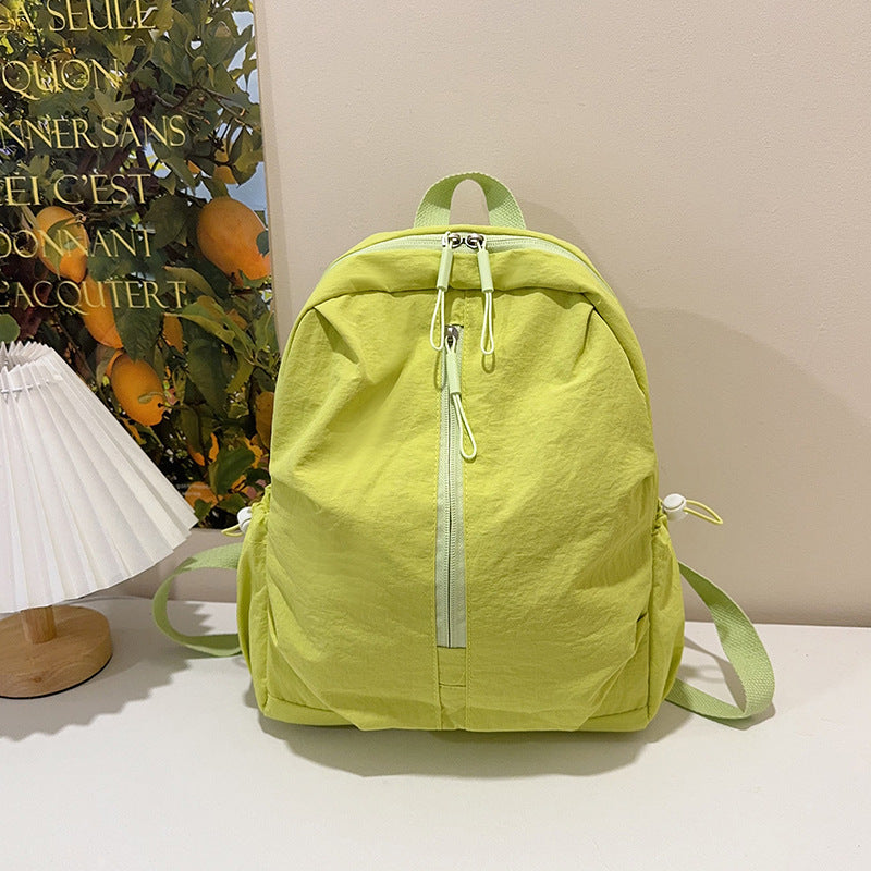 Rucksack aus Nylon, Schulstil, für Damen