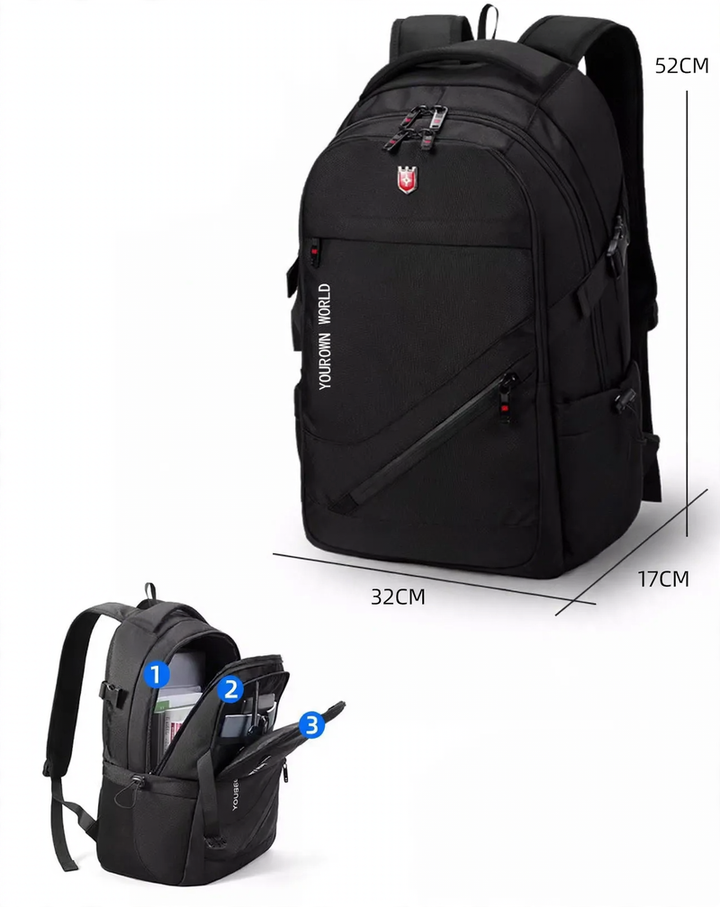 Rucksack mit Laptopfach, 15 Zoll