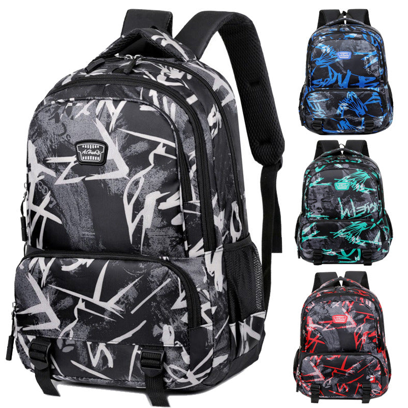 Oxford-Rucksack, 36–55 L, Streifenmuster