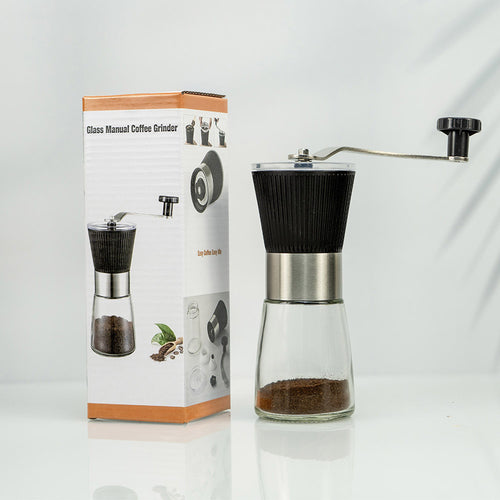 Handkaffeemühle aus Edelstahl