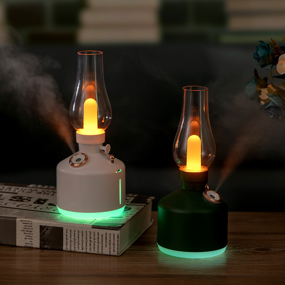 Kompakte Aromatherapie-Lampe mit Ultraschallzerstäuber, Modell LA-0621