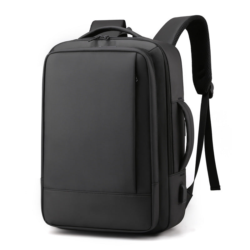 Erweiterbare Business-Rucksack mit USB-Ladung, 20-35 L