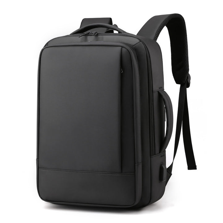 Erweiterbare Business-Rucksack mit USB-Ladung, 20-35 L