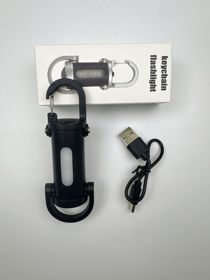 Mini-Taschenlampe mit Schlüsselanhänger, LED