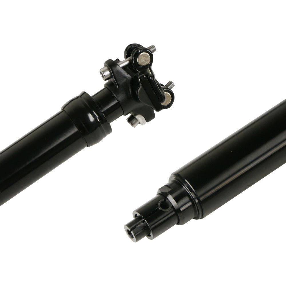 Aluminium-Sattelstütze, 125 mm Verstellweg, verschiedene Durchmesser