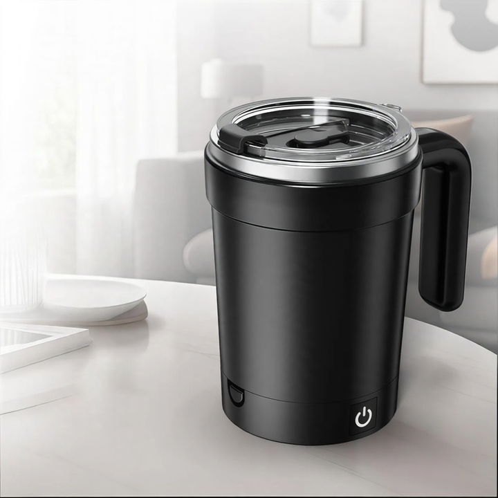 Elektrische Rührtasse mit Temperaturanzeige, 380 ml