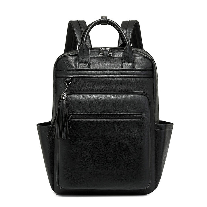 Damen-Rucksack aus PU, großes Fassungsvermögen