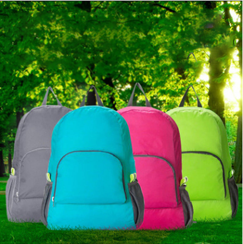Faltbarer Reiserucksack aus Polyester, 20-35 L