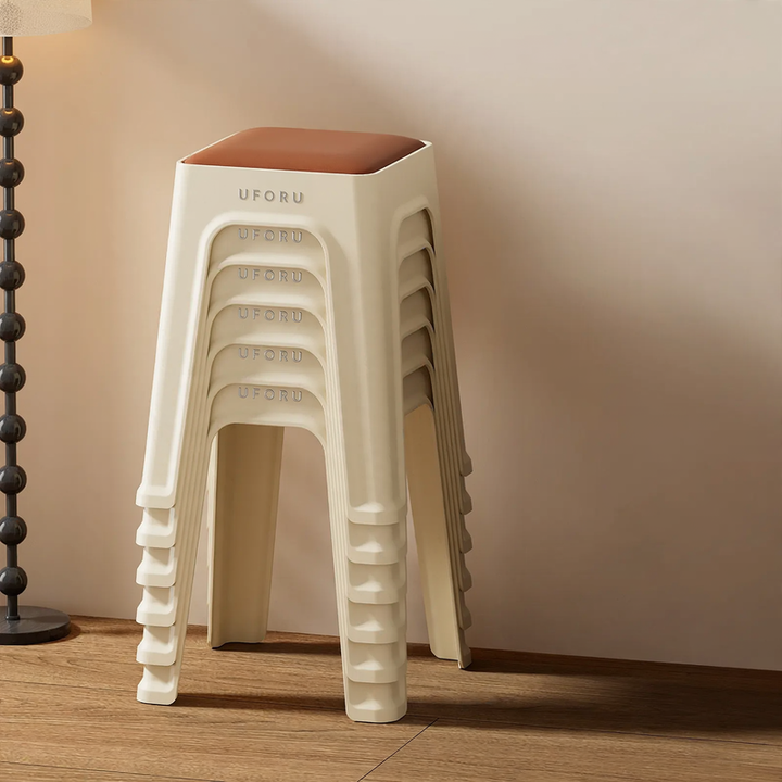 Kunststoffhocker stapelbar, verstärkt, Modell DA1408