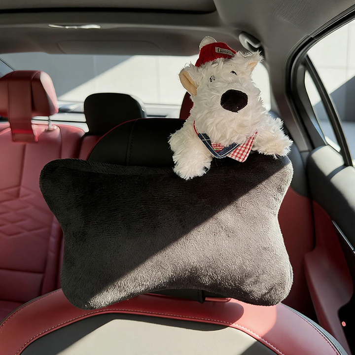 Autokopfkissen mit Cartoon-Muster