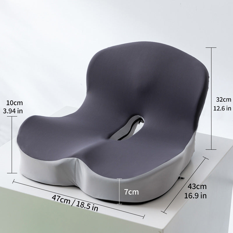 Sitzkissen mit Rückenlehne aus Memory-Schaum