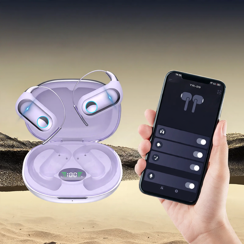 Bluetooth-Ohrbügel-Kopfhörer mit KI-Übersetzung