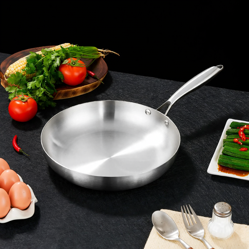 Bratpfanne, Titan-Aluminium, antihaftbeschichtet
