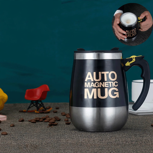Selbstrührende Tasse, 350 ml, Edelstahl