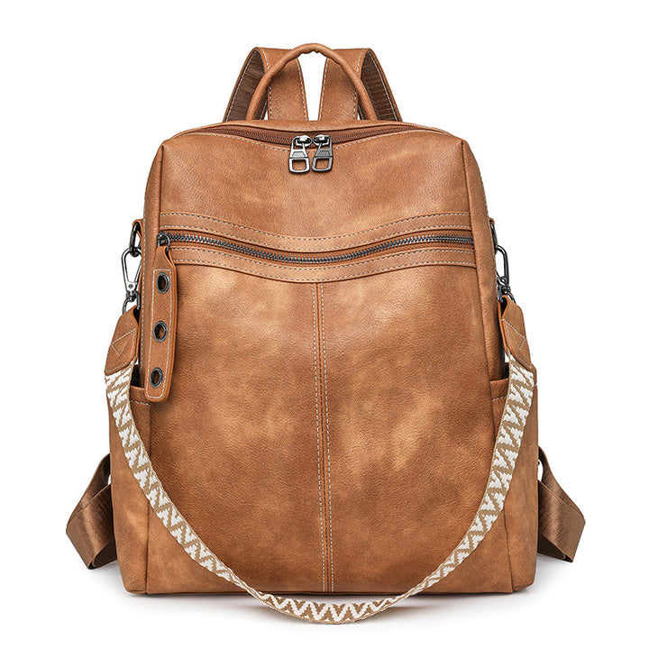Rucksack aus PU-Material, mehrere Trageweisen