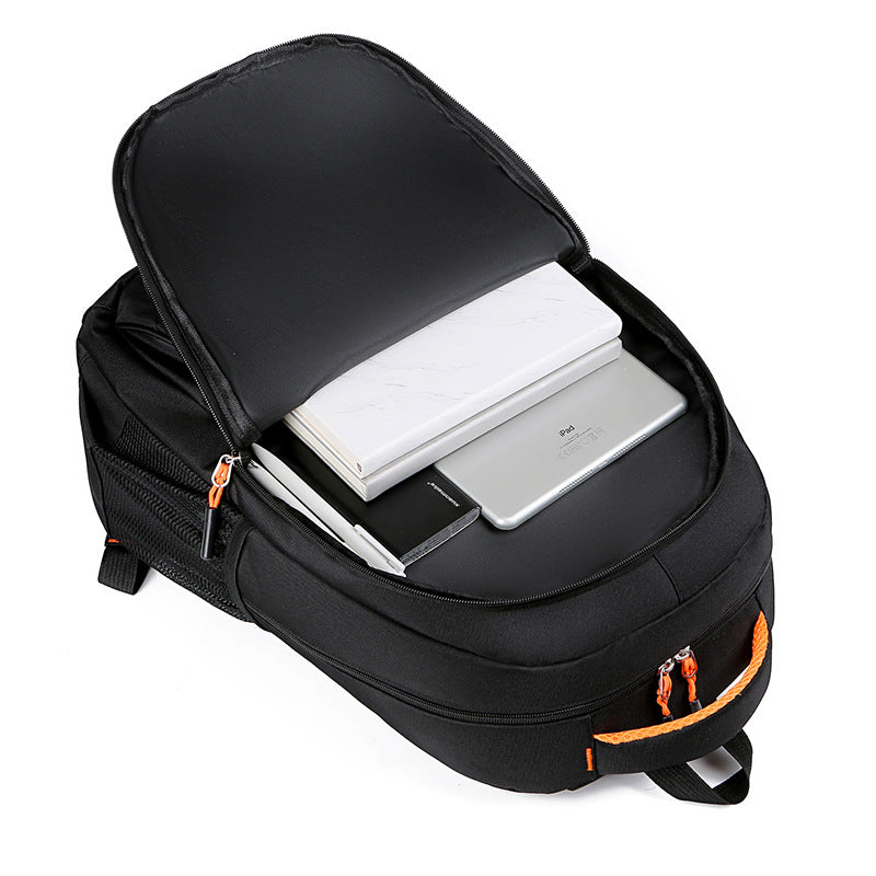 Nylon-Rucksack, 36–55 L, atmungsaktiv