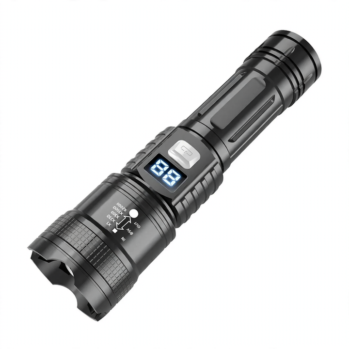 Aufladbare LED-Taschenlampe, Modell 6607