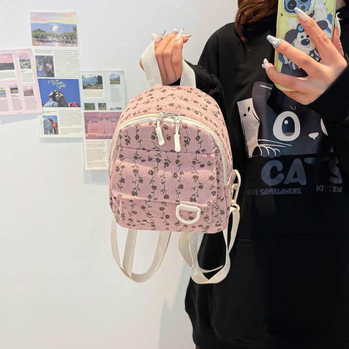 Rucksack aus Cord, zeitlos und strapazierfähig